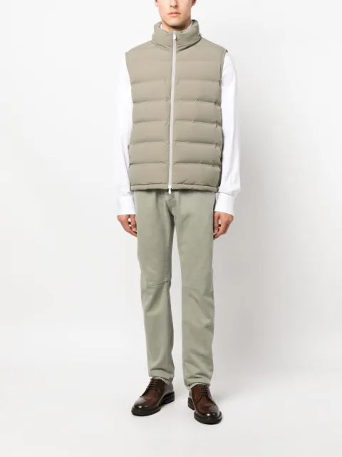 Brunello Cucinelli padded hooded gilet