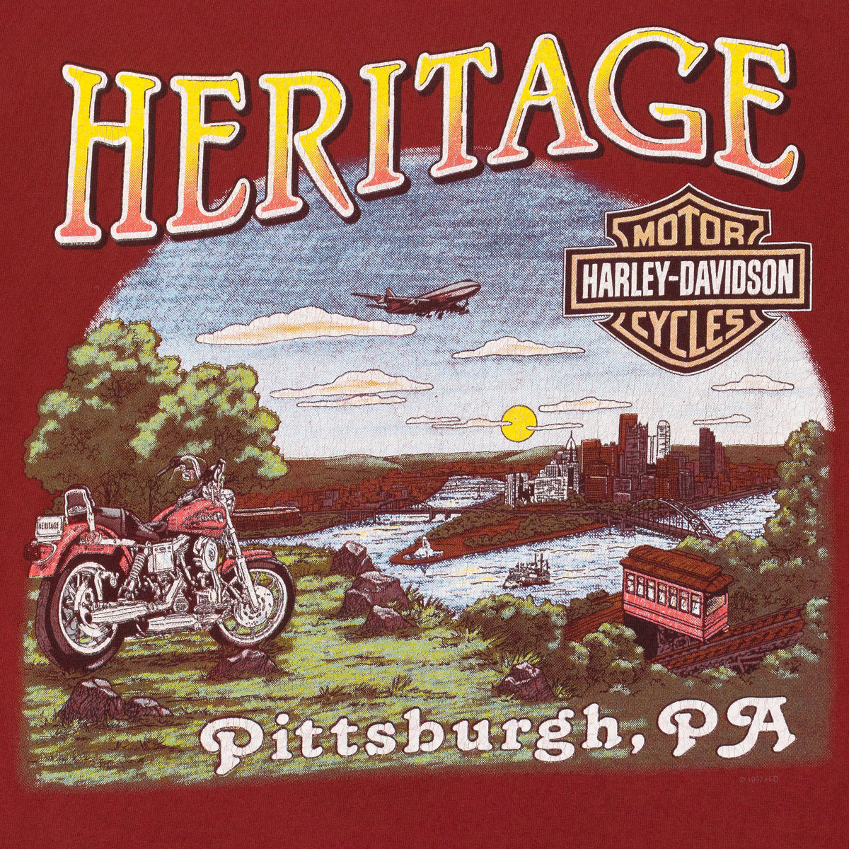 RED HERITAGE T-SHIRT