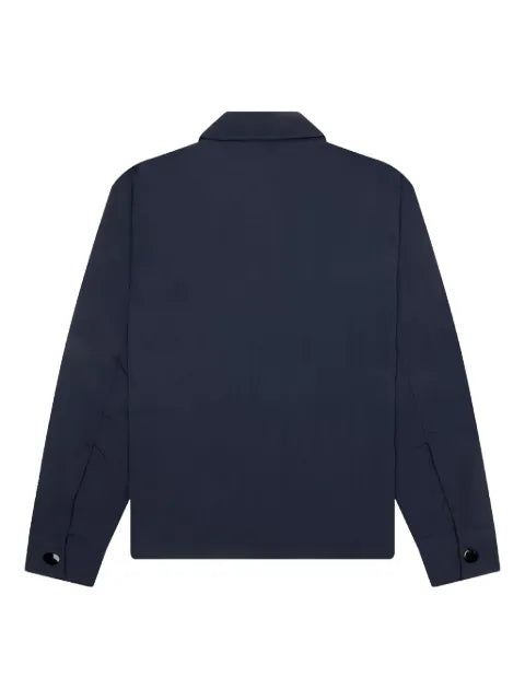 Awake NY logo-embroidered zip-front jacket