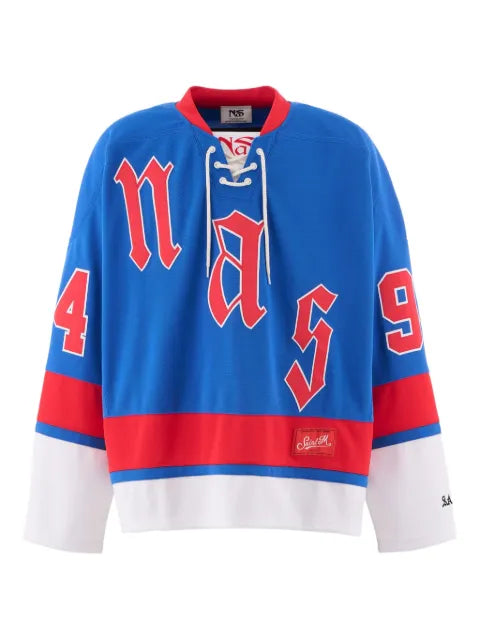 SAINT MXXXXXX Saint Michael x Nas Illmatic 94 Game long-sleeve T-shirt