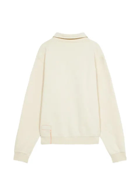 Fortela woven zip-up sweatshirt