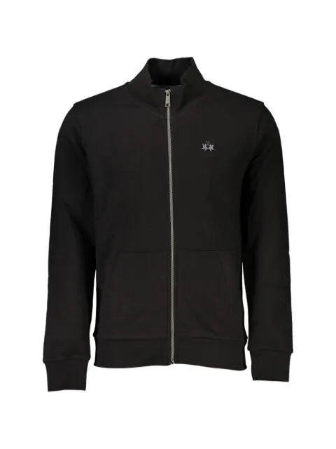 La Martina zip-up high-neck sweatshirt