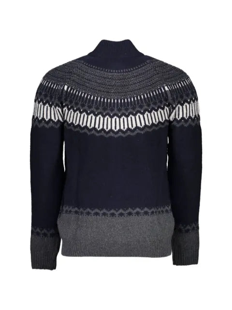 Gant Fair Isle zip-up cardigan