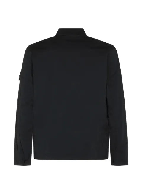 Stone Island Compass-patch shirt jacket