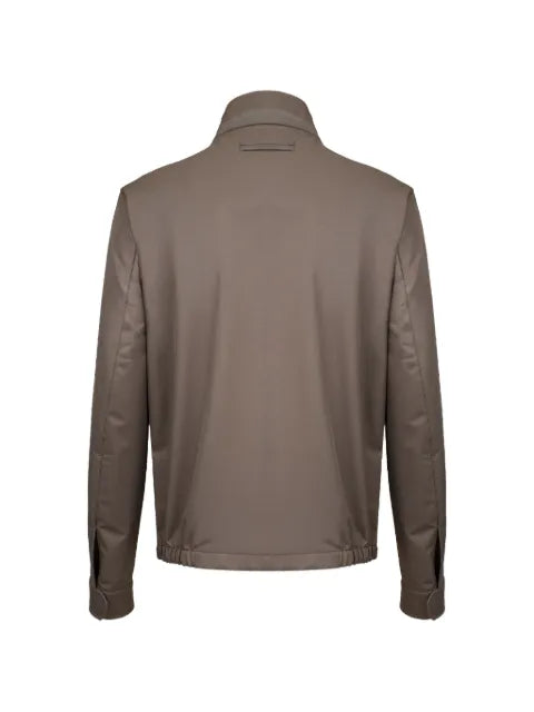 Zegna high-neck zip-up jacket