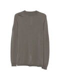 Rick Owens Tower Level Lupetto sweater in lightweight rasato knit