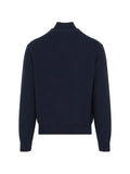 Ralph Lauren Purple Label half-zip waffle-knit sweater