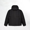 Arte Special Cuts Puffer Jacket: Black