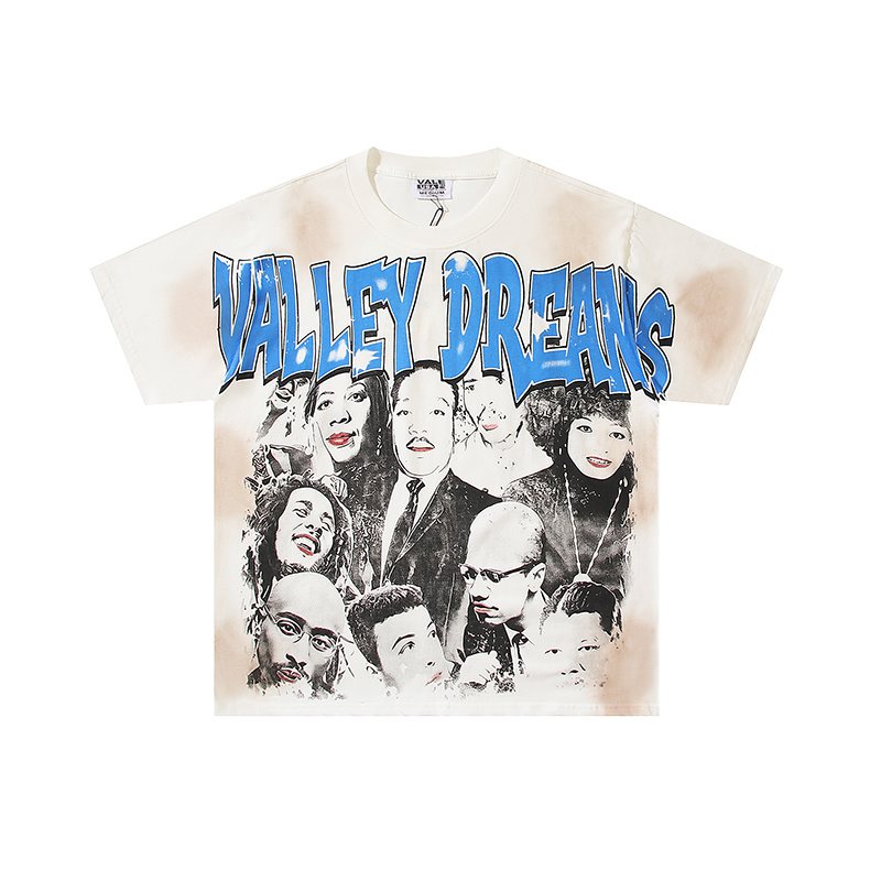VALE USA Washed Dream Graphic T-Shirt