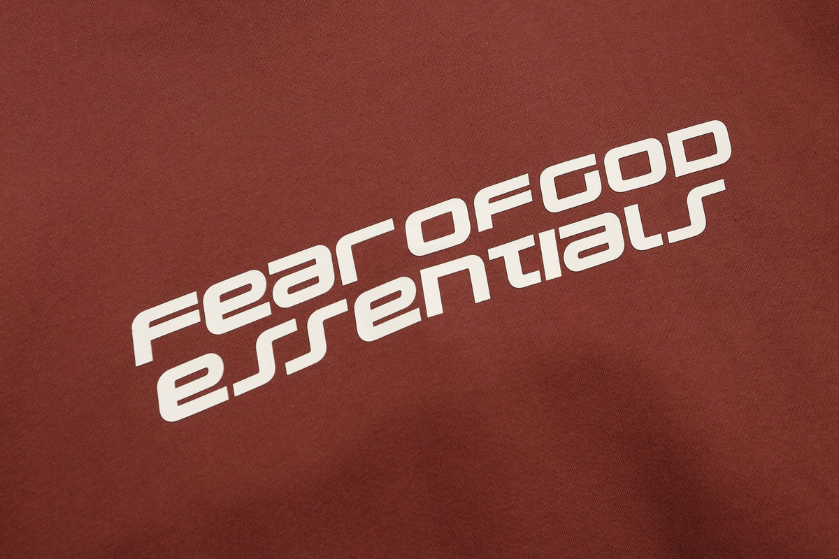 Fear of God Essentials Fleece-Lined Pullover Hoodie