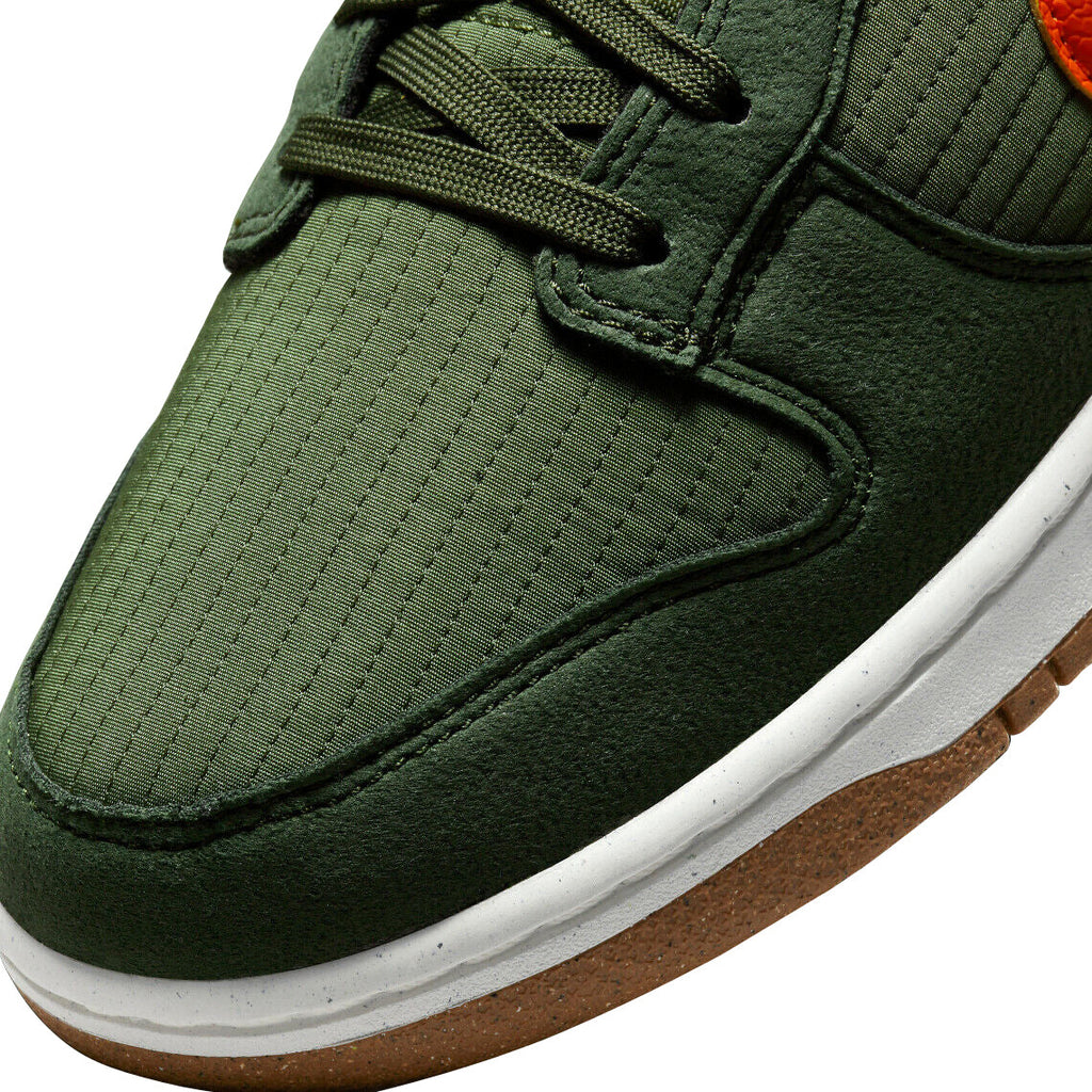 Big Kid's Nike Dunk Low SE Sequoia/Orange-Medium Olive (DC9561 300)