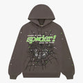 Sp5der Punk V2 Hoodie Slate Grey