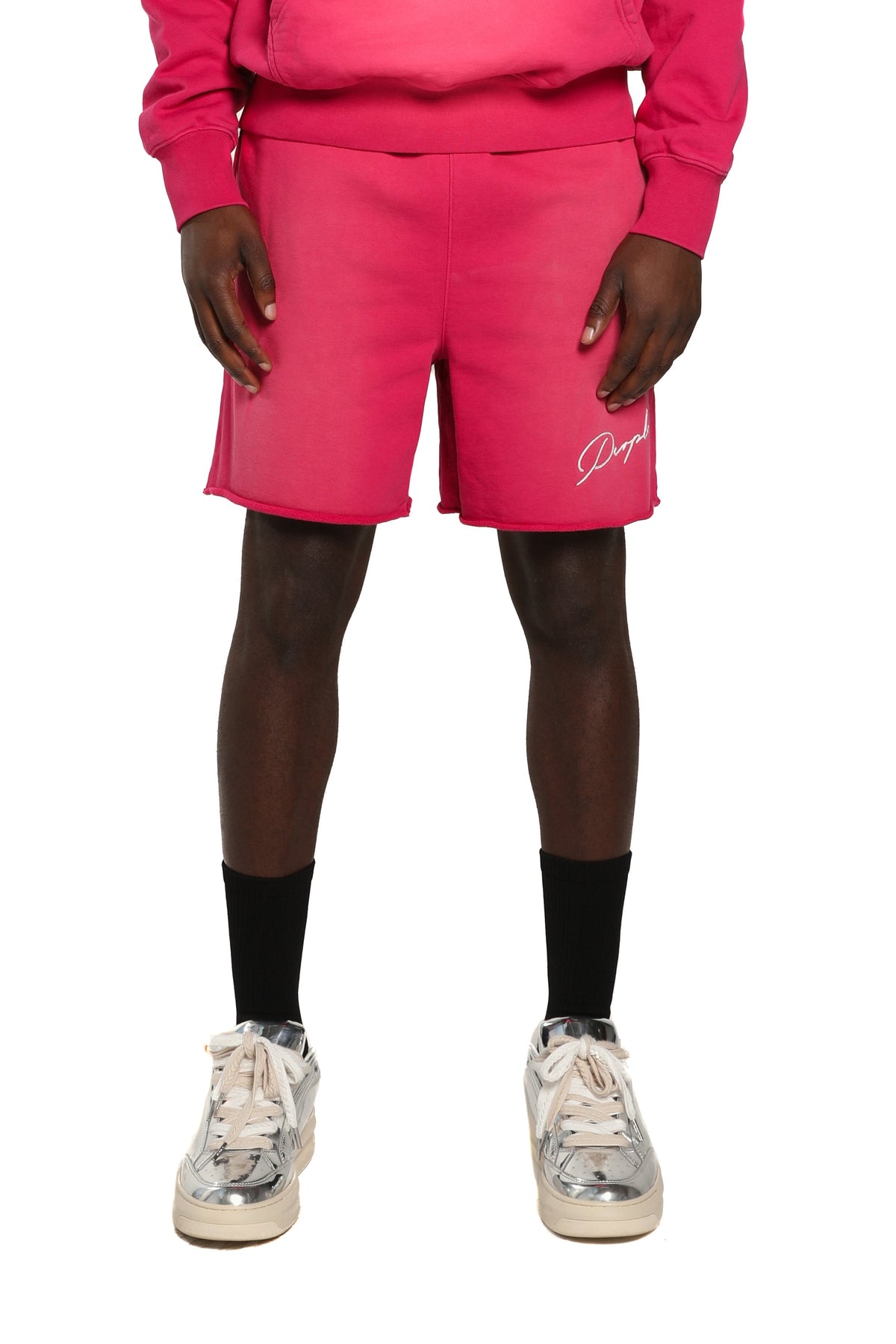 Purple Brand Midweight Fleece Shorts