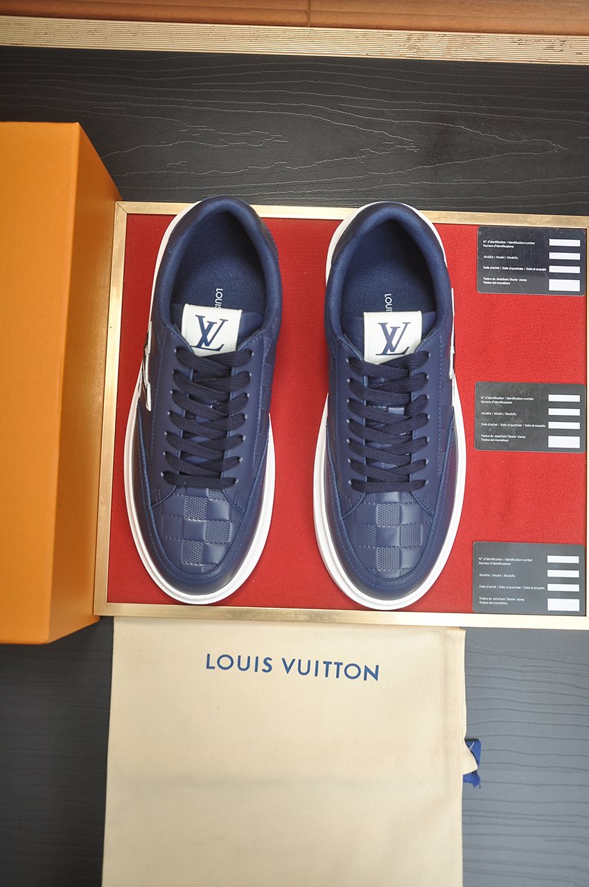 Louis Vuitton Paneled Low-Top Sneakers