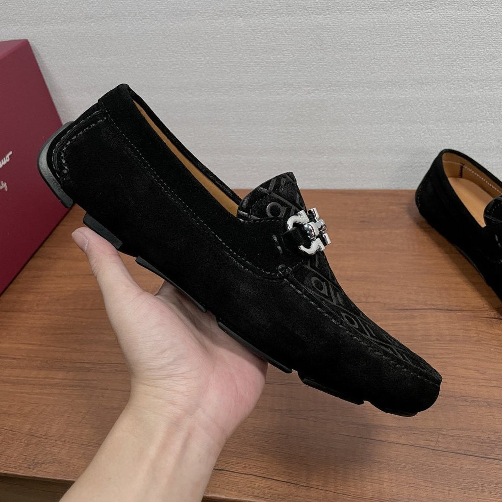 Ferragamo Horsebit Driving Shoes