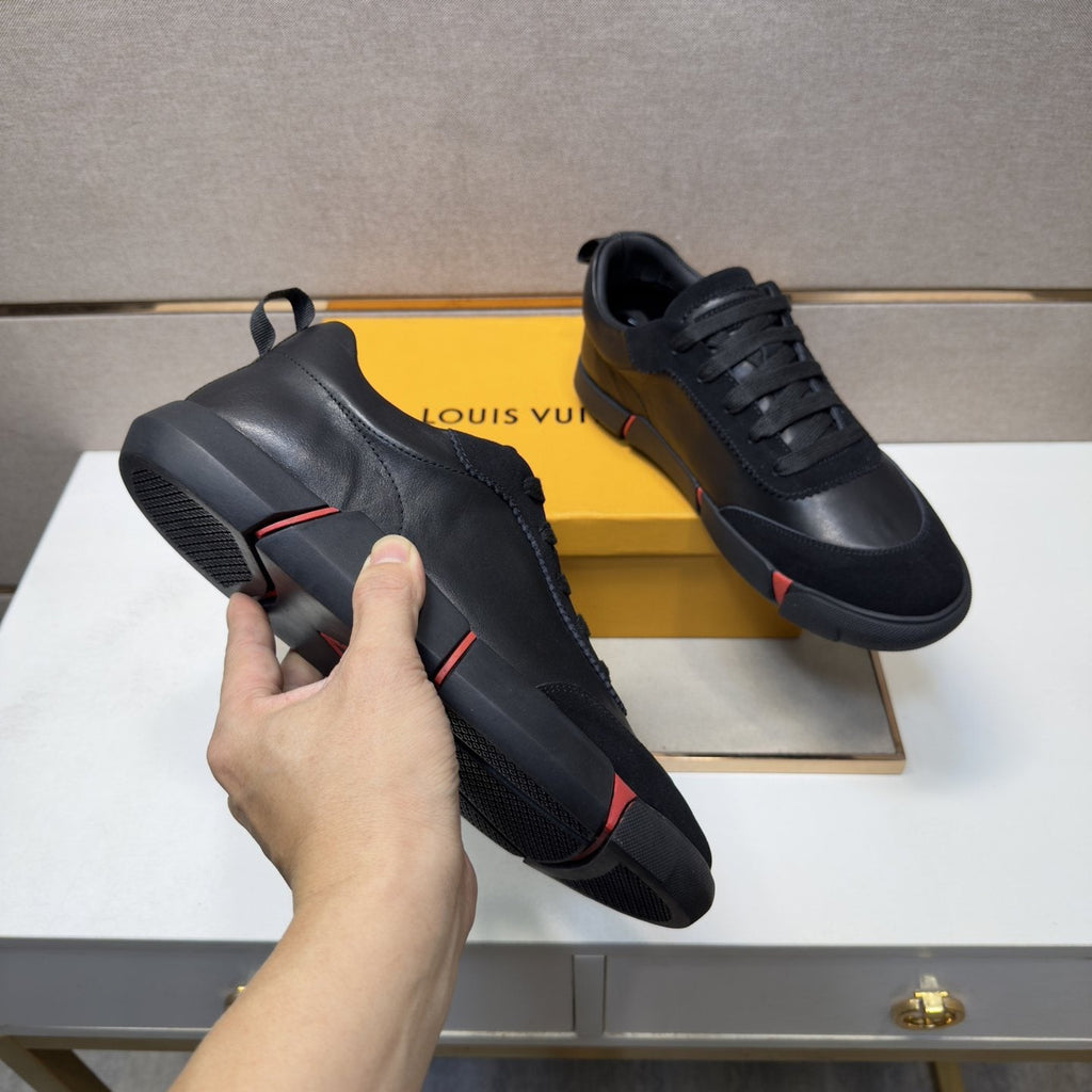 Louis Vuitton Men's Paneled Low-Top Sneakers