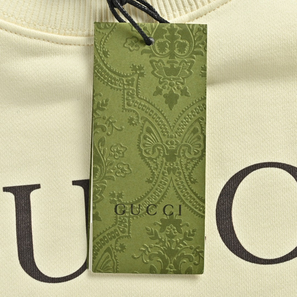 Gucci Whimsical Cartoon Crocodile City Series Crewneck Sweatshirt